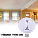 Mini LED Football Bulb Foldable Light Fan Blade Folding Bulbs (90mm/110V) Newly