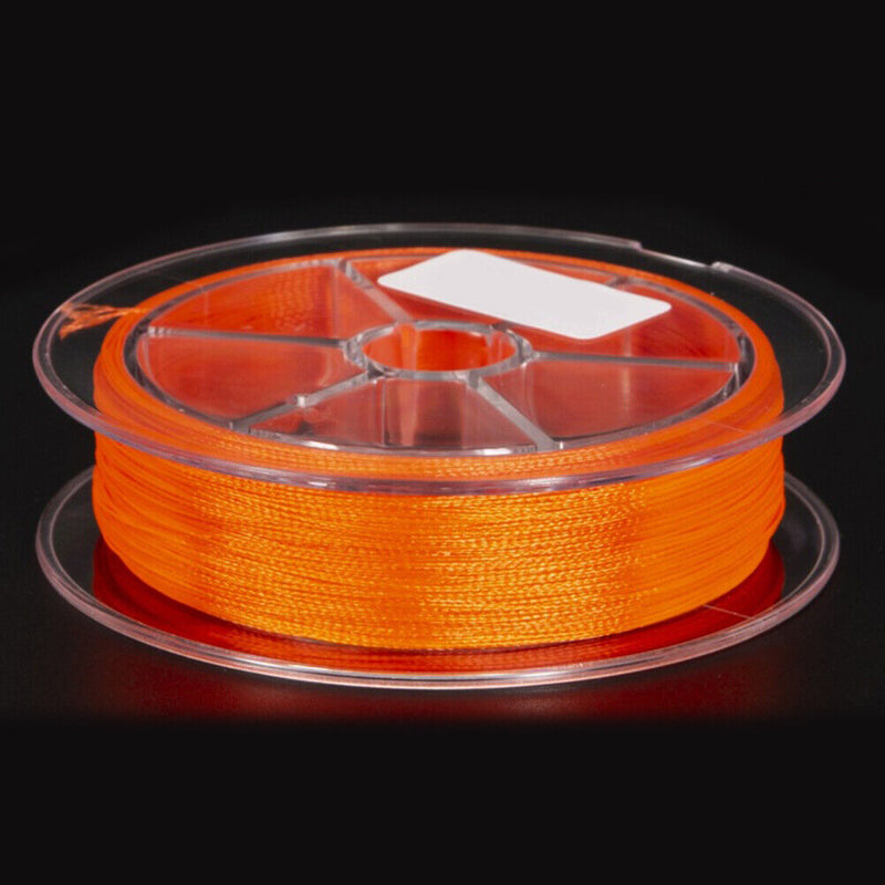 50m Fly Fishing Backing Line 8 Strands Braided Wire Fishing Tackle Accessorie
