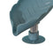 Leaf Shape Soap Drain Holder Punch-Free Toilet Bathroom Tray (Light Blue)