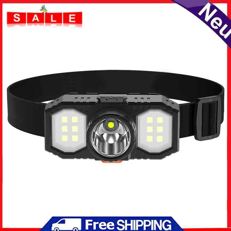 Outdoor LED Headlight Waterproof Headlamp for Night Fishing Hiking Lighting