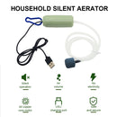 Aquarium Oxygen Air Pump Fish Tank Silent Air Compressor Aerator (Green) Newly