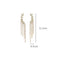 Women's Jewelry Tassel Ear Cuff Earrings Chain Ear Clips Cartilage Clip