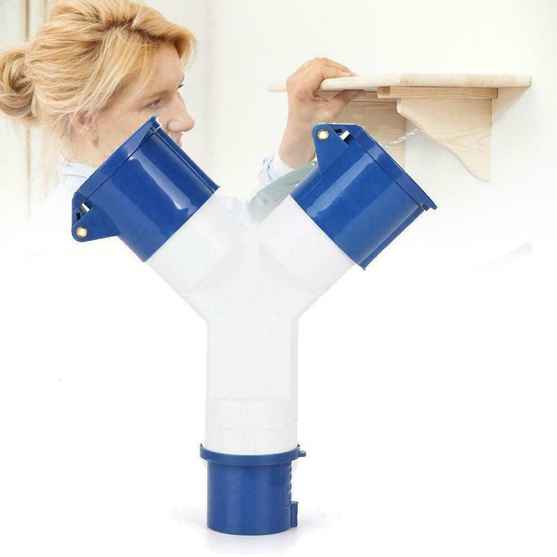 Mains 2Way Electric Hook Up Splitter Y Connector Camping Motorhome Caravan I8N3