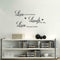 Live Laugh Love Family Home Quote Wall Stickers Art Removable Decals Room U4X1