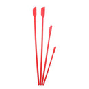 Sampling Makeup Small Rubber Spatula Mini Silicone Spatula Set Thin Jar Scraper