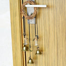 Witch Bells Wind Chimes Hemps Twine Wall Hanging Door Wall Handle Blessing T8Y6