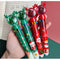 Elementary School Stationery Santa Claus Christmas Ballpoint Pen Ten Color Pen