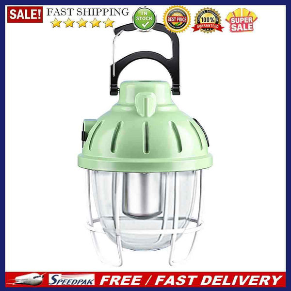 Retro Camping Light IPX4 Waterproof One-key Control 7-level Dimming for Outdo