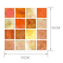 Retro Floor Tiles Wall Stickers Self-adhesive Decals for Kitchen (MSC060) Newly