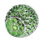 Solar LED Hollow Hanging Ball Light Outdoor Waterproof Garden Lamp (Green) Newly