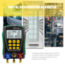 DY517 Pressure Gauge Refrigeration Digital Vacuum Pressure Manifold Tester Newly