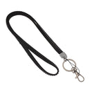 Retractable Card Holder Crystal Lanyard Hanging Rope Necklace Neck Strap