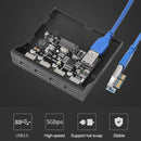 DIY 5Gbps PCI-E 1X to USB 3.0 PC Front Panel 4 Ports USB PCIe HUB Adapter Newly