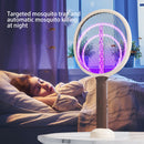 2 in 1 Electric Mosquito Swatter Summer Anti Insect Bug Zapper Trap Racket Newly