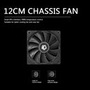 ID-COOLING 4 Pin 120mm Desktop Chassis Fan DC 12V Computer PC Case PWM Cooler