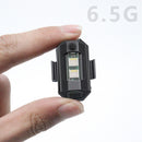 Waterproof LED Bicycle Taillight Rechargeable Bike Drone Lighting Warning Lights