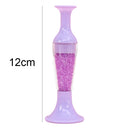 Flower Pot 5D Diamond Painting Point Drill Pen DIY Crafts (w/ Drill Purple)