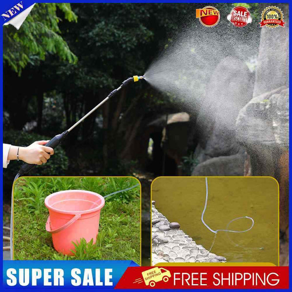 Automatic Garden Watering Spray Gun Home Car Washing Electric Sprayer Tools
