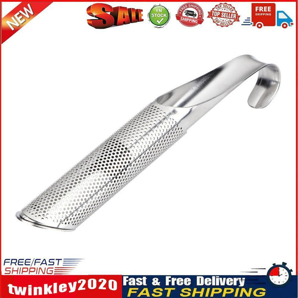 Stainless Steel Pipe Design Strainer Tea Infuser Touch Feel Good Tea Tool Newly