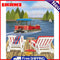 Lakeside Lounge Oil Paint By Numbers DIY Handpainted Home Decoration Unframed