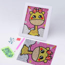 DIY Full Drill Special Shaped Diamond Painting Cartoon Kids Needlework Kit Gi