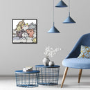 Full/Partial Cross Stitch Cat Kit Cotton 2 Strands Stamped Artwork Home Decor