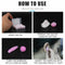 Soft Swimming Ear Plugs Sleeping Snoring Noise Reduction Wax Cotton Earplugs