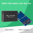 USB 3.0 to mSATA Adapter Hard Disk HDD Case External SSD Hard Drive Enclosure