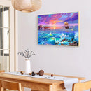 DIY Diamond Painting Kits Full Round Drill Sea Lake Mosaic Home Decoration Gifts