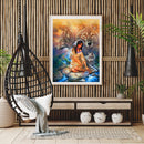 5D DIY Diamond Painting Full Round Drill Wolf Rhinestone Art Crafts Home Deco