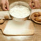 Steel Flour Sifting Sifter Sieve Strainer Making HOT Tools S3V7 Baking C0D2