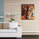 Painting By Numbers Kit DIY Quiet Tiger Canvas Oil Wall Art Picture Ornaments