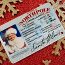 Licence Santa License Santa's Sleigh Lost Driving License Christmas Decorations