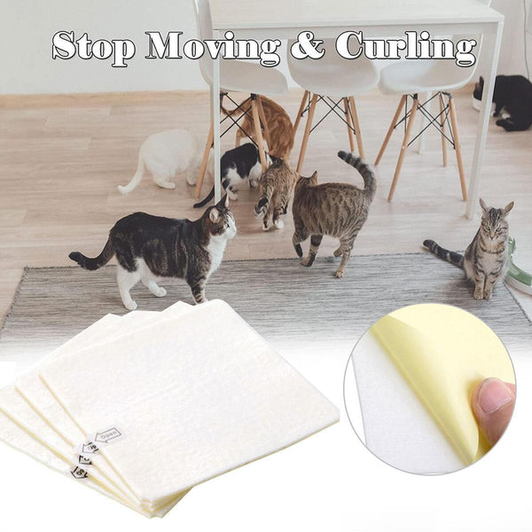 Anti-Skid Non-woven Fabric Mat Non Slip Patch Mat Rug Gripper Stopper Sticker_