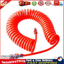 8x5mm Air Compressor Hose Pneumatic PU Telescopic Spring Tube (3 meter) Newly