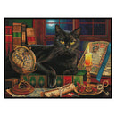 11CT Full Cross Stitch Reading Cat Counted DIY Animal Wall Art Crafts Home Decor