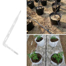 50pcs Watering Drops Emitter Curved Bend Dripper Kit Irrigation System