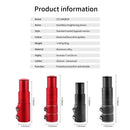 Aluminum Bike Front Stem Riser Handlebar Extension Adaptor (Black 120mm) Newly
