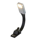 USB Rechargeable LED Book Light Flexible Clip-type Night Light For Reading S7Q6