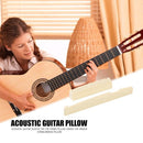 Left-Hand Folk Guitar ABS Bridge Saddle Nut Kit for Guitar (Ivory White) Newly