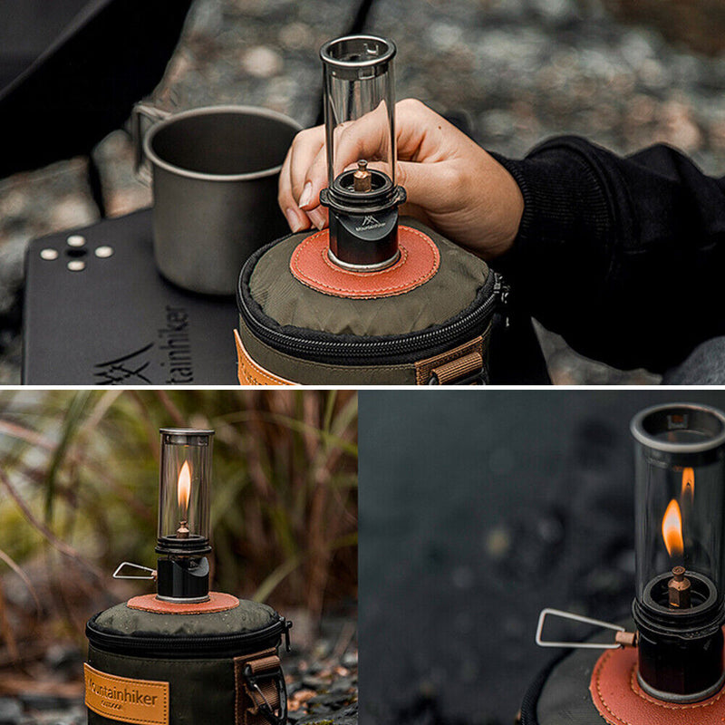 Mounthiker Gas Candle Lights Heat Resistance Gas Camping Lantern Camp Equip