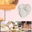 Palm Leaf Silicone Molds Sugarcraft Fondant Cake Baking Decorating Mold (L)