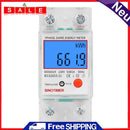 Digital LCD Electricity KWH Wattmeter Power Consumption Energy Meter Analyzer