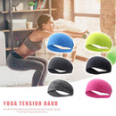 Sports Headband Men Women Running Quick Drying Elastic Hair Band (Black)