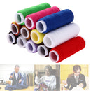 12pcs Spools Mixed Colors Polyester All Purpose Sewing Threads Cones Set Newly