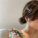 Rhinestone Scissors Hair Clip Women Barrettes Hairpin Girls Hairgrips Headwea