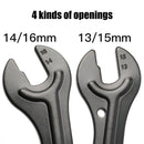 DENSIYA bicycle pedal key, carbon, 13/14/15/16 mm, for bicycle hub, accessories