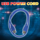 USB Type A to USB Type A Cable Male to Male for PCIe Riser BTC Mining 0.6m