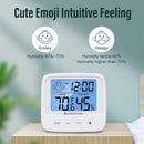 LCD Digital Thermometer Hygrometer Meter for Indoor Home Office (Backlight)