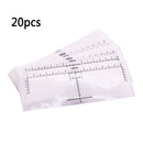 Practical Permanent Makeup Eyebrow Skin Ruler Paste Tattoo Measuring Tools